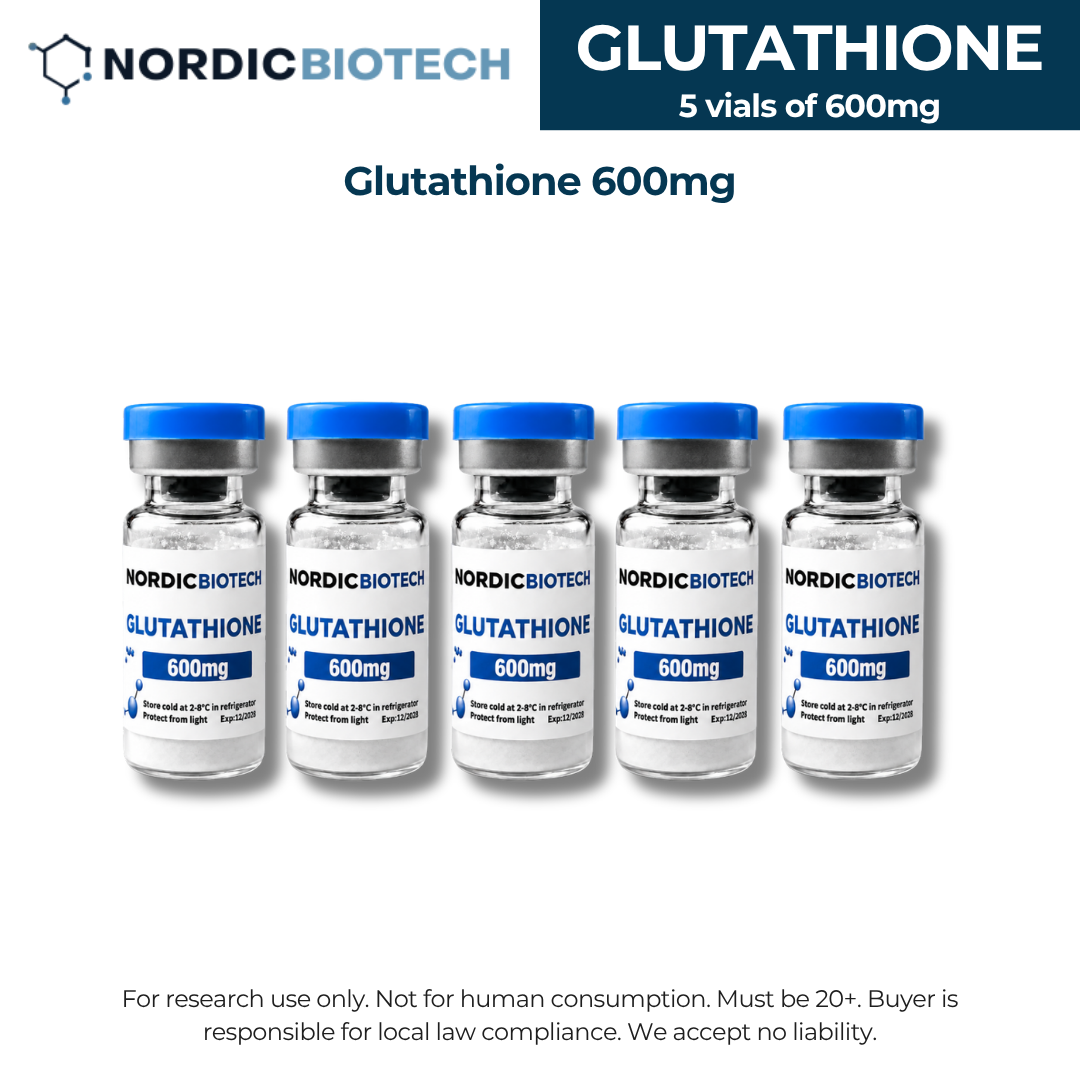 NB Glutathione 600mg【5バイアル】