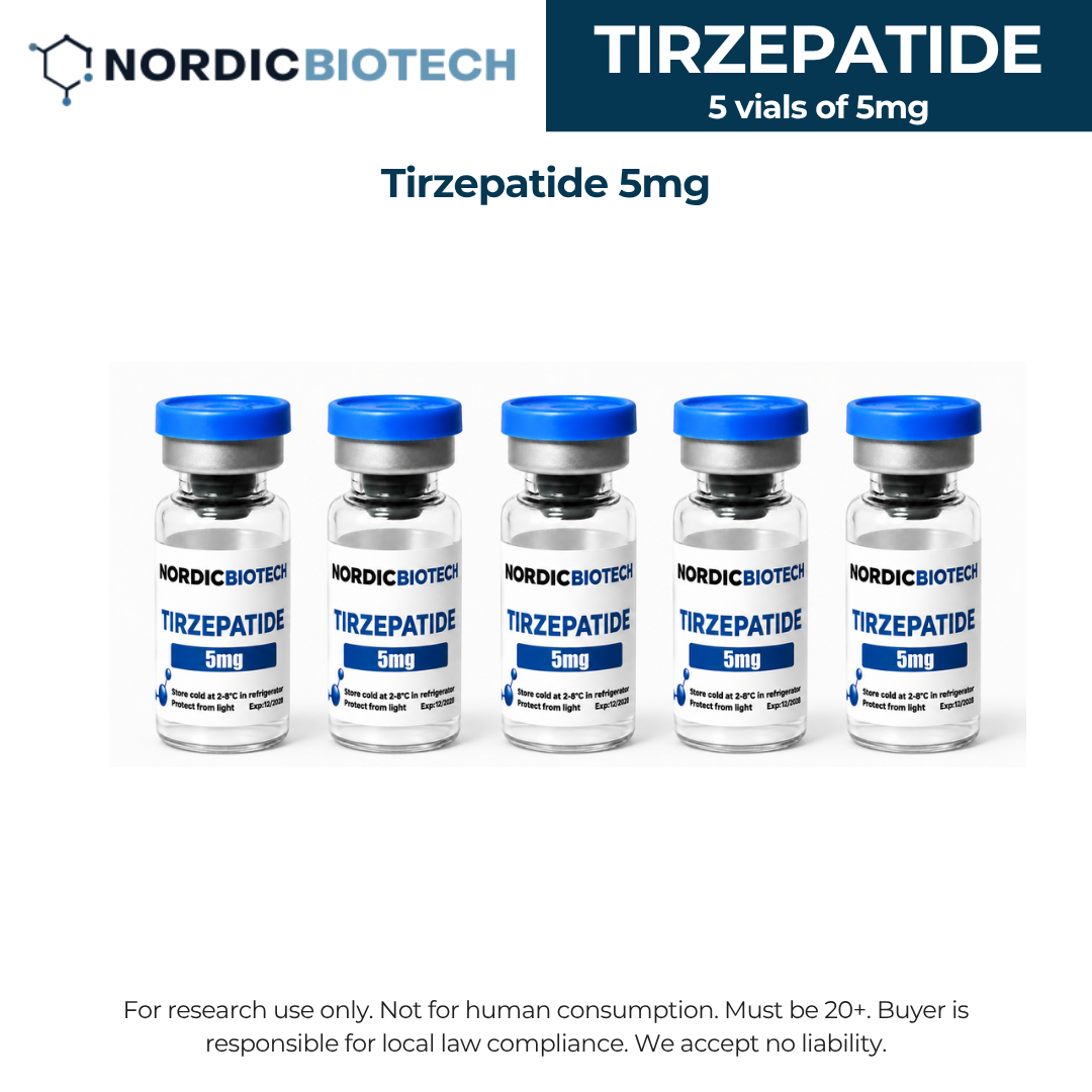 NB Tirzepatide 5mg【5バイアル】