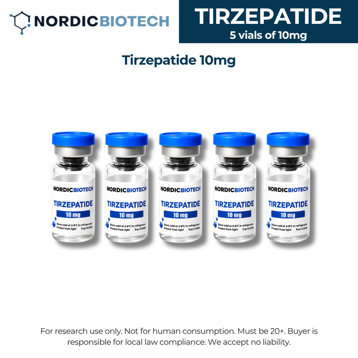 NB Tirzepatida 10mg【5 viales】
