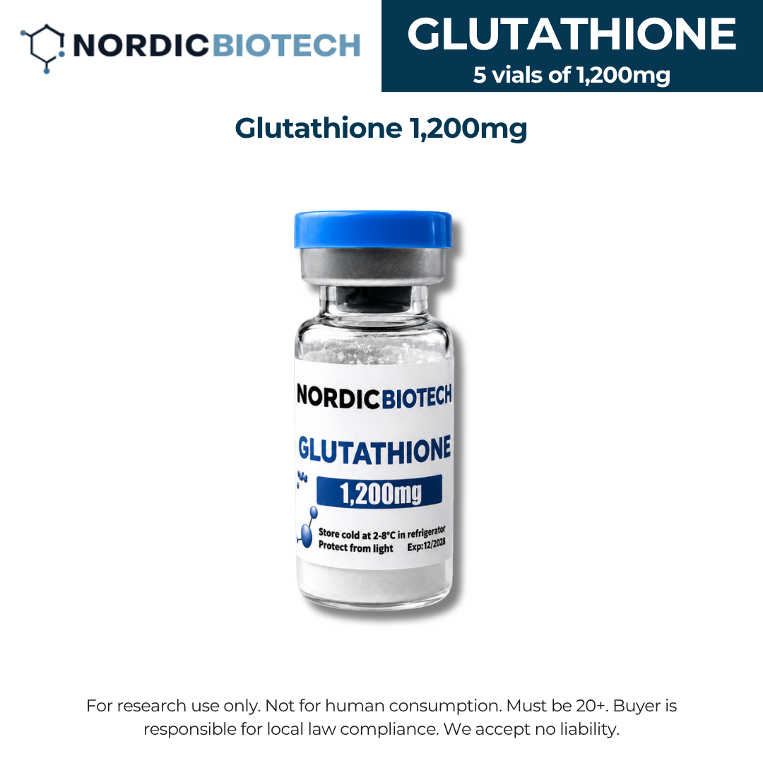 NB Glutathione 1,200mg【5バイアル】