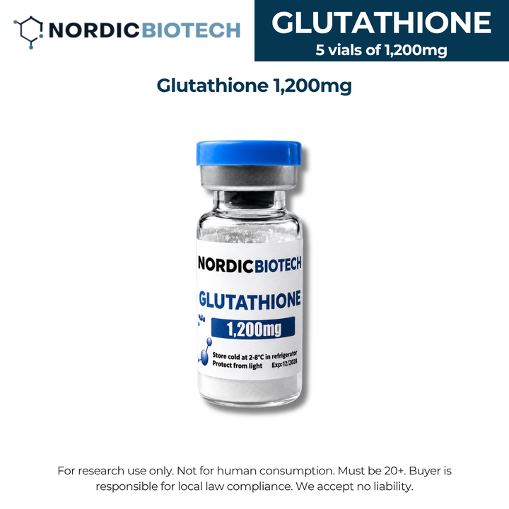 NB Glutathione 1,200mg【5バイアル】